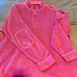 Bugatchi light weight sweater Quarter zip